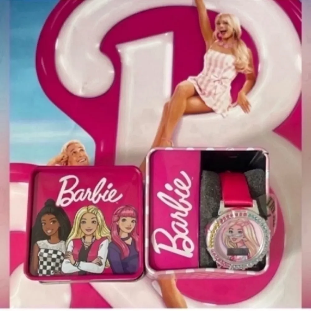 NEW Barbie Mattel Girls Light Up Watch